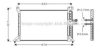 PRASCO FD5243 Condenser, air conditioning